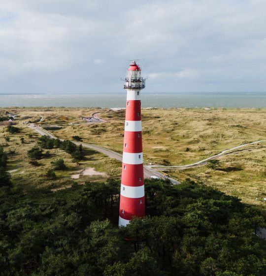 Buchen Sie das Leuchtturmarrangement auf Westfriesische Insel Ameland - Wattenmeer