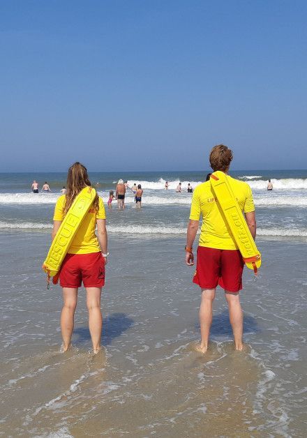 Schwimmen auf der Insel  Vlieland