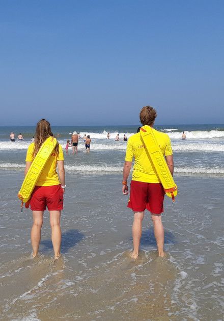 Schwimmen auf der Insel  Vlieland