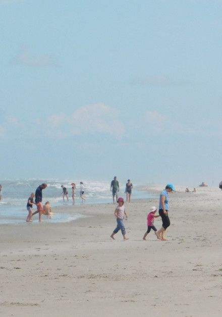 Schwimmen auf der Insel Schiermonnikoog