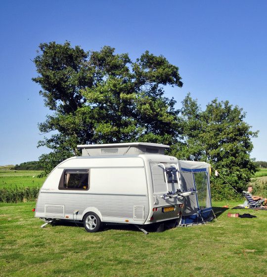 Wohnwagen-Aktion auf Westfriesische Insel Terschelling